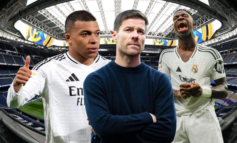 Xabi Alonso 'nắn gân' Mbappe và Vinicius