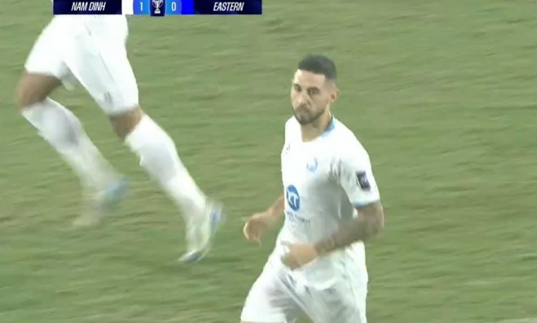 Trực tiếp Nam Định 8-0 Eastern AA: Liên tục ghi bàn