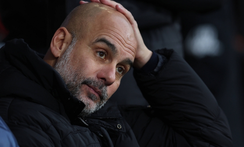 HLV Pep Guardiola chỉ trích cầu thủ Crystal Palace