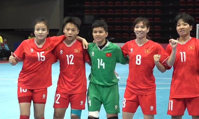 Trực tiếp futsal nữ Việt Nam 5-1 Philippines: Quá tưng bừng