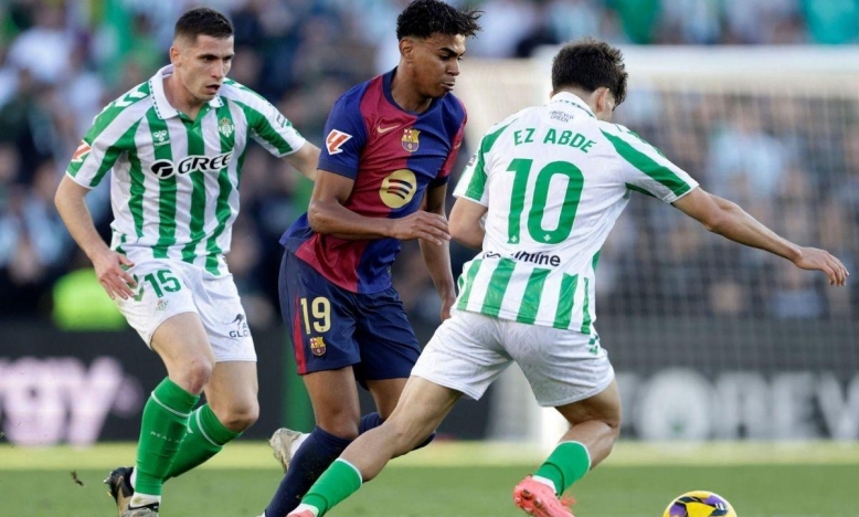 Yamal tỏa sáng, Barca mất điểm cay đắng trước Betis