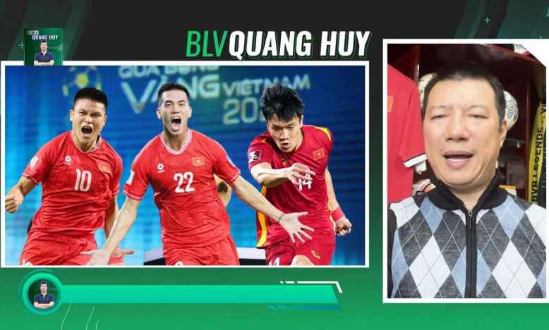 BLV Quang Huy tiết lộ phiếu bầu Quả bóng vàng 2024