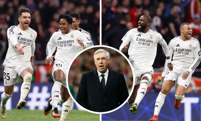 Ancelotti thừa nhận Real Madrid kiệt sức và thắng may mắn