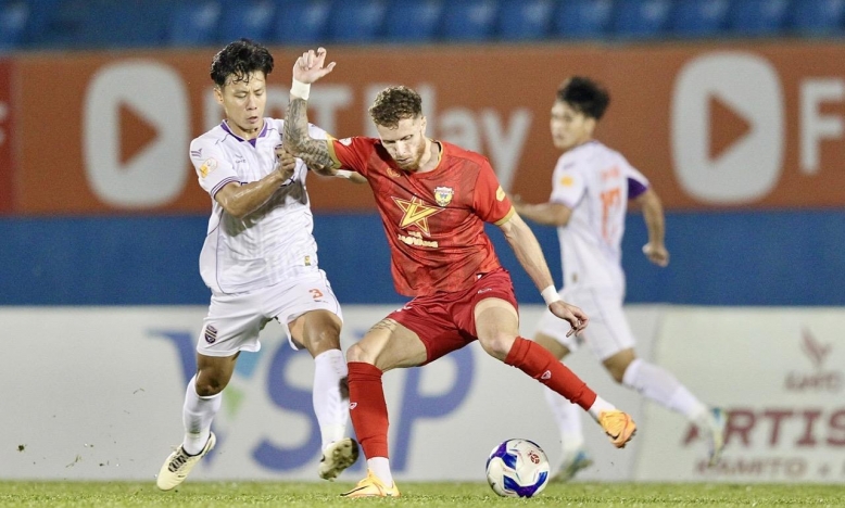 Trực tiếp Hà Tĩnh 0-1 Bình Dương: Đức Chinh ghi bàn
