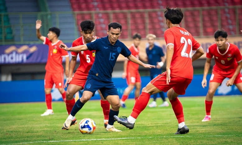 Bị Lào cầm hòa, U23 Campuchia phải quyết đấu với U23 Việt Nam