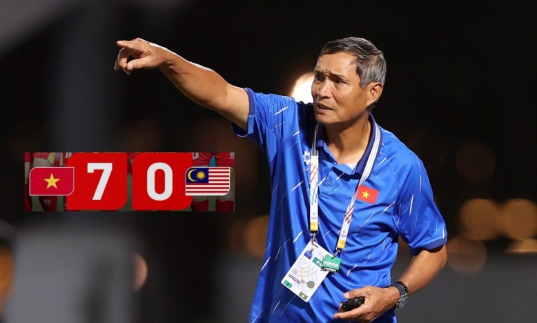 HLV tuyển Việt Nam tuyên bố muốn thắng Malaysia đậm hơn 7-0