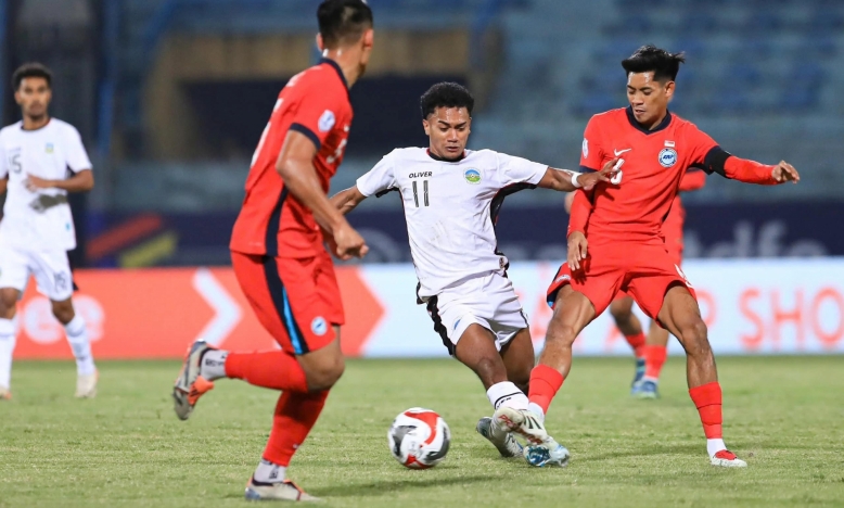 Trực tiếp U22 Singapore 1-1 U22 Timor Leste: Bất ngờ lớn