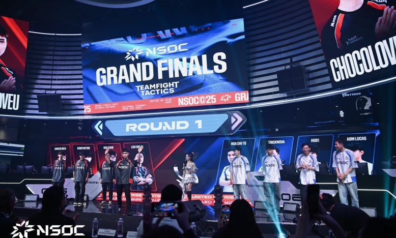 Chung kết Quốc gia NSOC 2025 mãn nhãn và bùng nổ cảm xúc tại tổ hợp giải trí eSports OEG Stadium