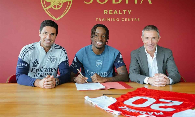 Arsenal công bố tân binh Noni Madueke