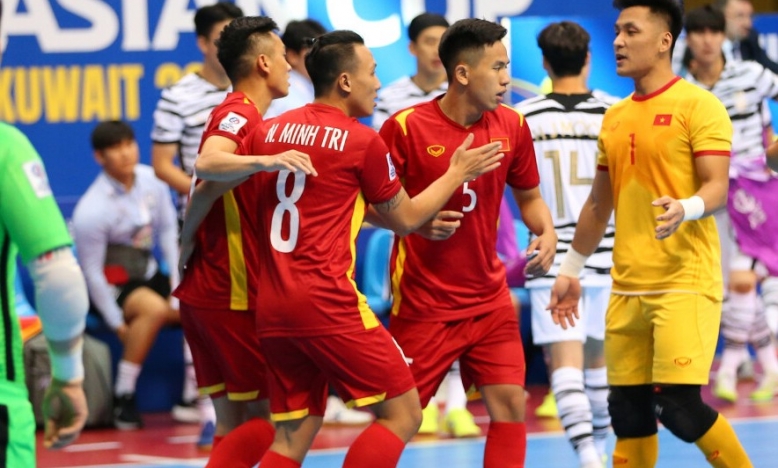 Trực tiếp futsal Việt Nam 1-0 futsal New Zealand: Văn Tiến lập công