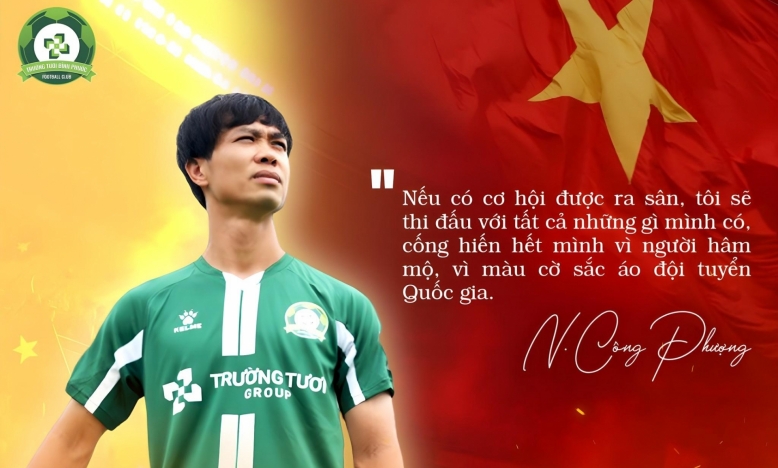 Công Phượng nói thật lòng khi được trở lại ĐT Việt Nam