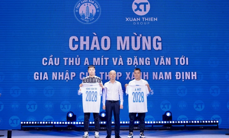 Nhà vô địch Nam Định chính thức công bố 2 tân binh