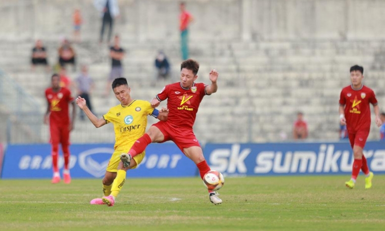 Trực tiếp Thanh Hóa 1-1 Hà Tĩnh: A Mít gỡ hòa đẹp mắt