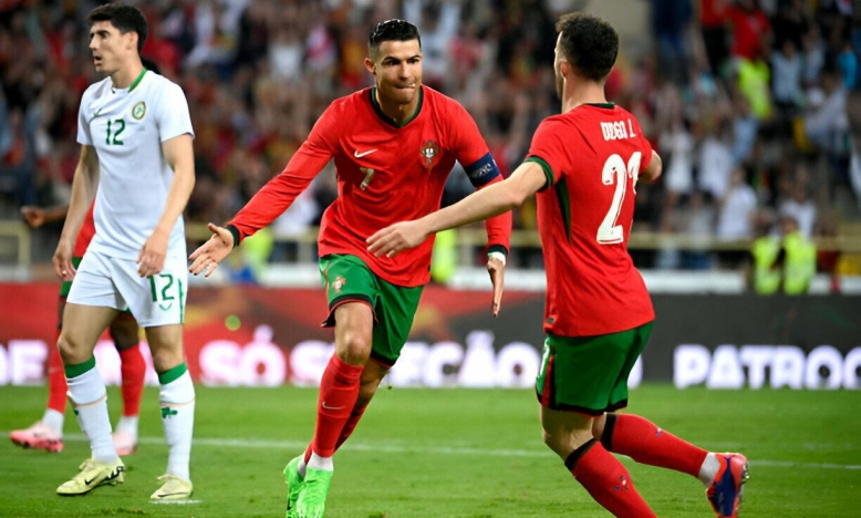 Ronaldo lập cú đúp, Bồ Đào Nha khởi động hoàn hảo trước Euro 2024