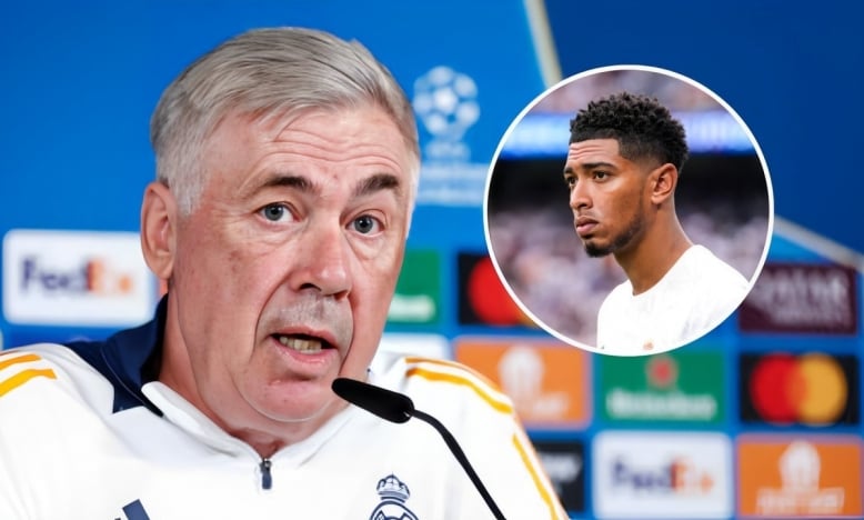 Ancelotti báo tin vui về Bellingham trước trận mở màn C1