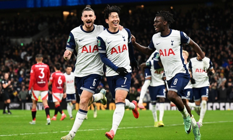 Rượt đuổi kịch tính, Tottenham hạ MU tại Carabao Cup