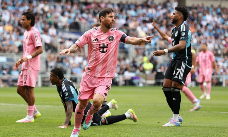 Messi lập công, Inter Miami thất bại khó tin trước Minnesota