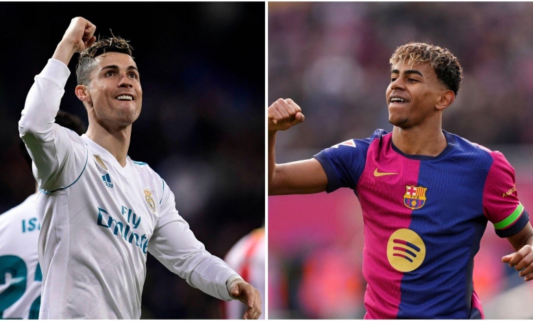 Yamal cân bằng thành tích của Ronaldo trong 9 năm tại Real