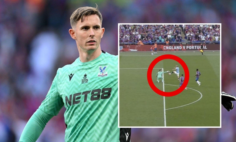 Thủ môn Crystal Palace thoát thẻ đỏ ở chung kết FA Cup?