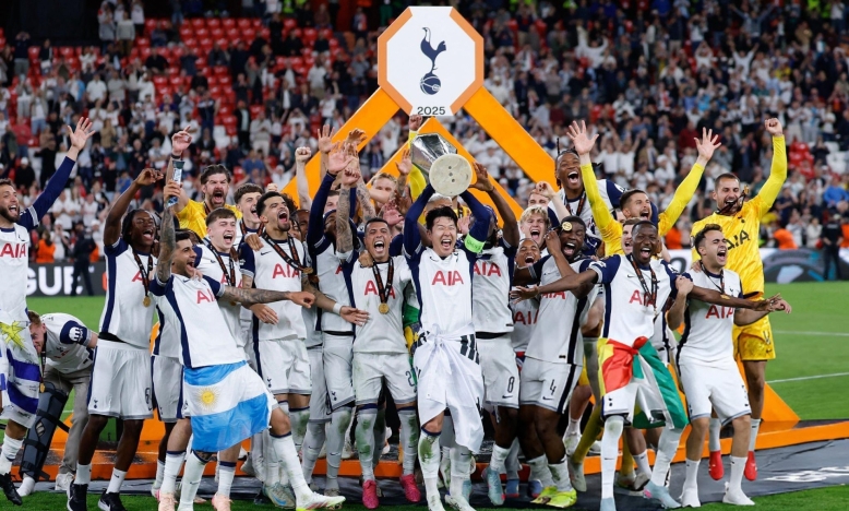 Hạ MU, Tottenham vô địch Europa League mùa 2024/25
