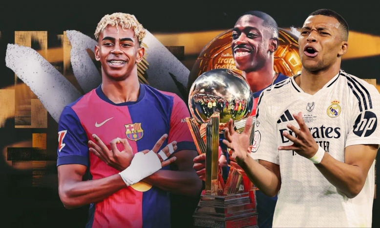 5 ứng viên Quả bóng Vàng 2025: Không có Mbappe, Yamal chỉ xếp thứ 2