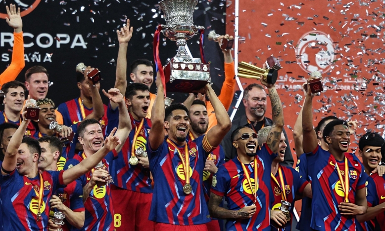Thắng Real kịch tính, Barca vô địch Siêu cúp Tây Ban Nha