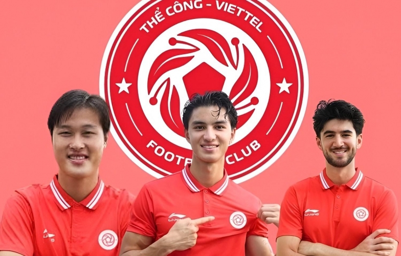 Viettel trình làng 3 cầu thủ Việt kiều ở V-League