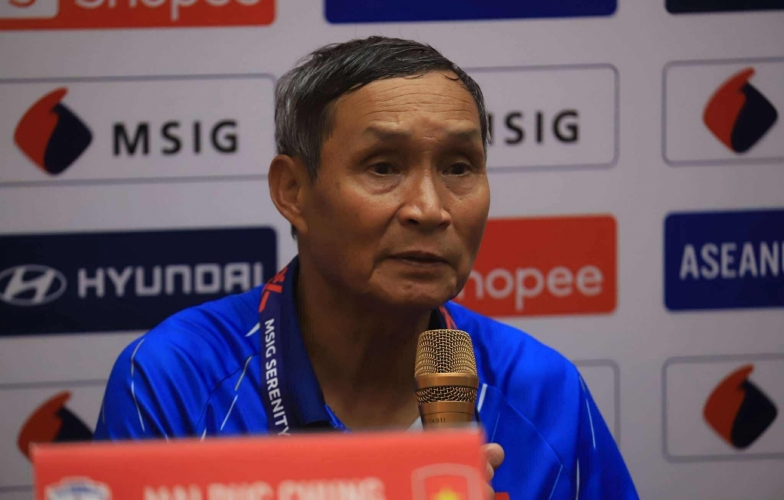 HLV Mai Đức Chung lên tiếng sau thất bại của tuyển Việt Nam
