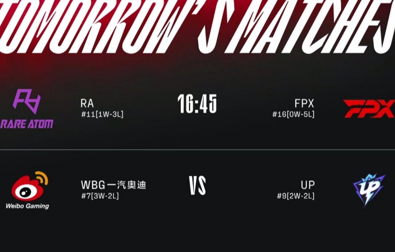 Lịch thi đấu LPL hôm nay ngày 29/6: WBG tiến vào top 5?