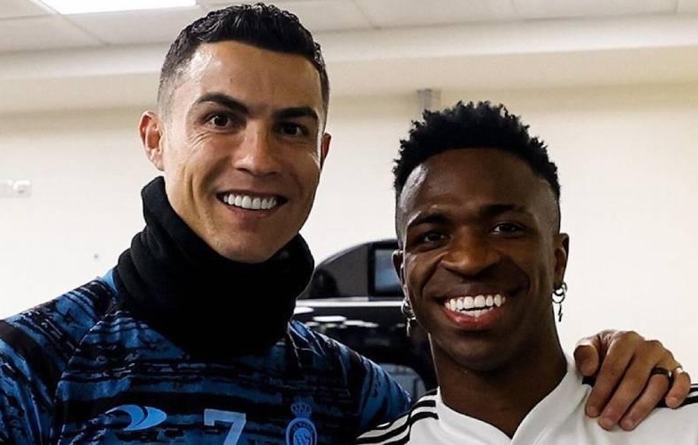 Vinicius Jr: 'Cristiano Ronaldo đã truyền cảm hứng cho tôi'