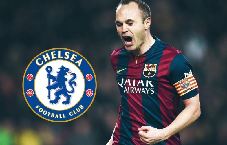 Iniesta gọi huyền thoại Chelsea là 'biểu tượng của bóng đá'