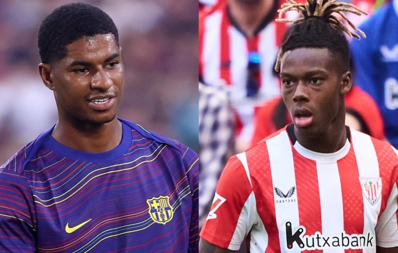 Cựu chủ tịch Barcelona nói thẳng Rashford giỏi hơn Nico Williams