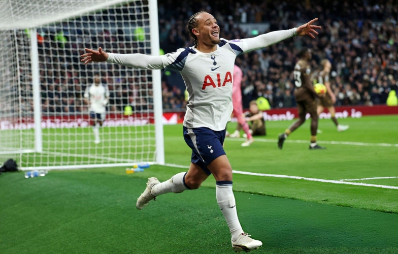 Tottenham thắng dễ Brentford, Xavi Simons tỏa sáng với cú đúp
