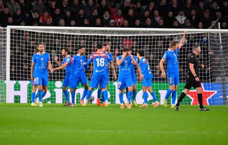 Ngược dòng ngoạn mục, Atletico Madrid lọt top 8 châu Âu