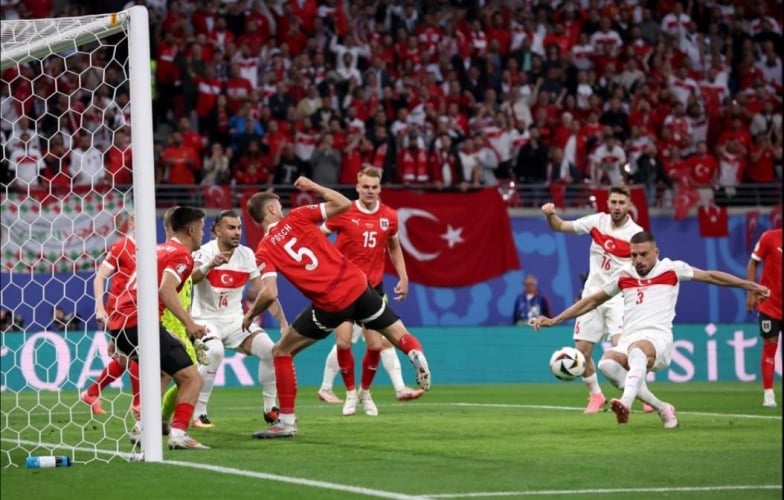 Trực tiếp Áo 0-1 Thổ Nhĩ Kỳ: Vượt lên dẫn bàn