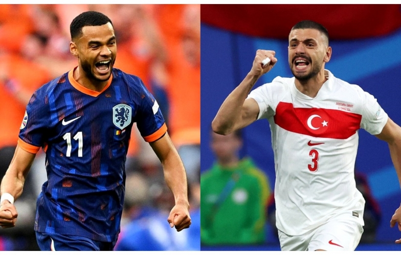 Trực tiếp Hà Lan vs Thổ Nhĩ Kỳ, tứ kết Euro 2024 (2h00, 7/7)