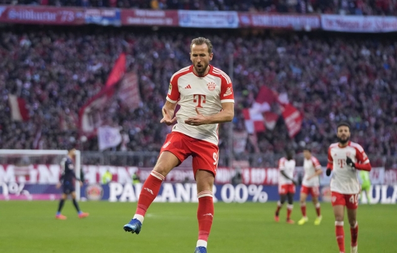 Harry Kane lại xô đổ thêm một kỷ lục vĩ đại tại Bayern Munich