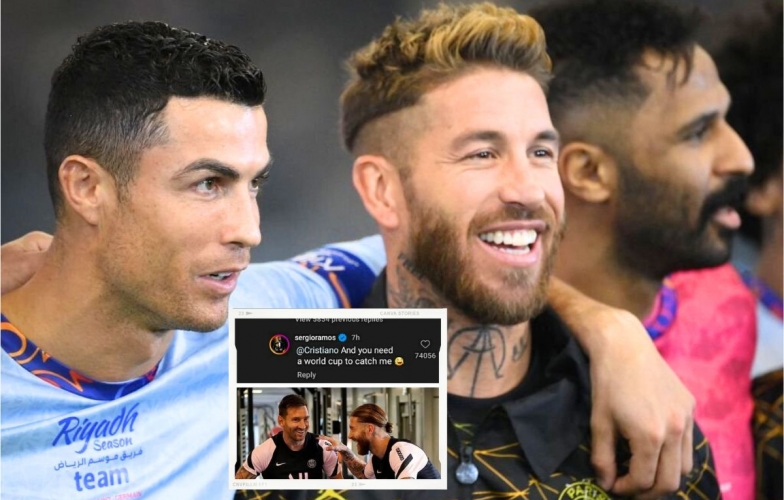 Ronaldo có hành động làm Ramos bẽ mặt, người hâm mộ đáp trả CR7 đứng hình