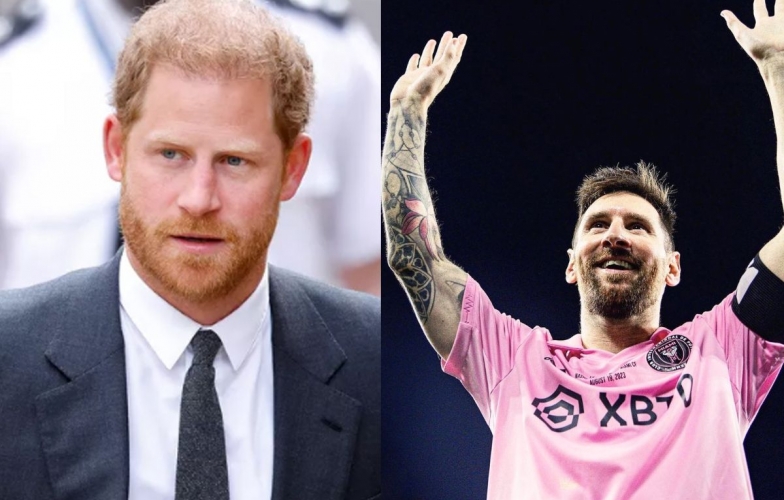 Hoàng tử Anh đích thân gửi thông điệp trong trận Messi tịt ngòi