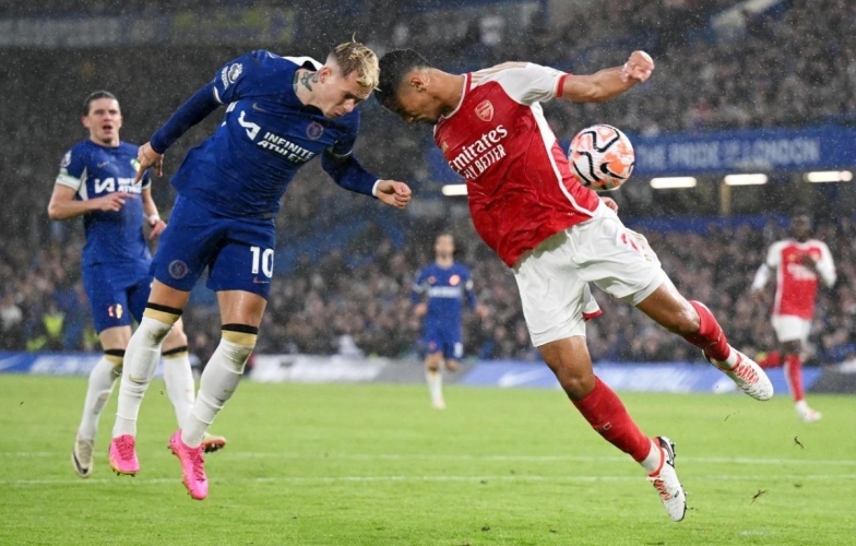Trực tiếp Arsenal 5-0 Chelsea: Vỡ trận