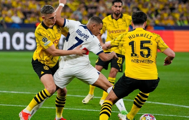 Bán kết C1 PSG vs Dortmund: Siêu máy tính chỉ tên đội chiến thắng