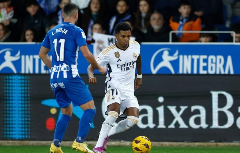 Trực tiếp Real Madrid 3 - 0 Alaves: Giờ nghỉ giải lao