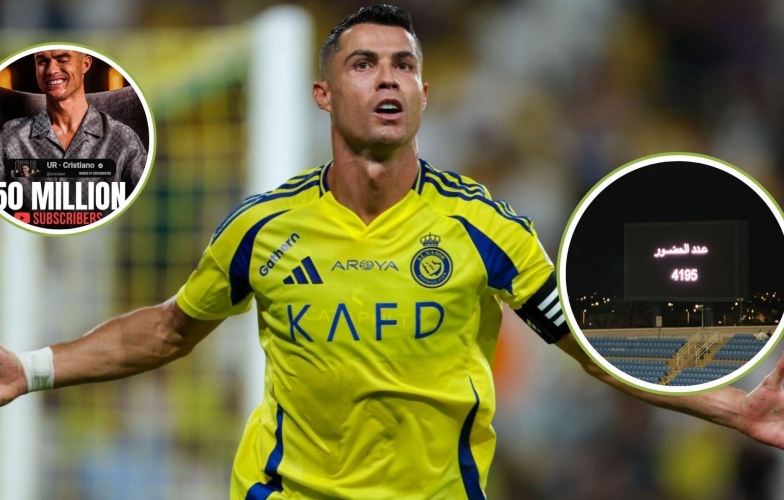 Ronaldo phá kỷ lục YouTube, nhưng Al Nassr vẫn... vắng bóng khán giả