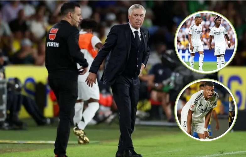 Real Madrid gây thất vọng, HLV Ancelotti thừa nhận sự thật đắng lòng