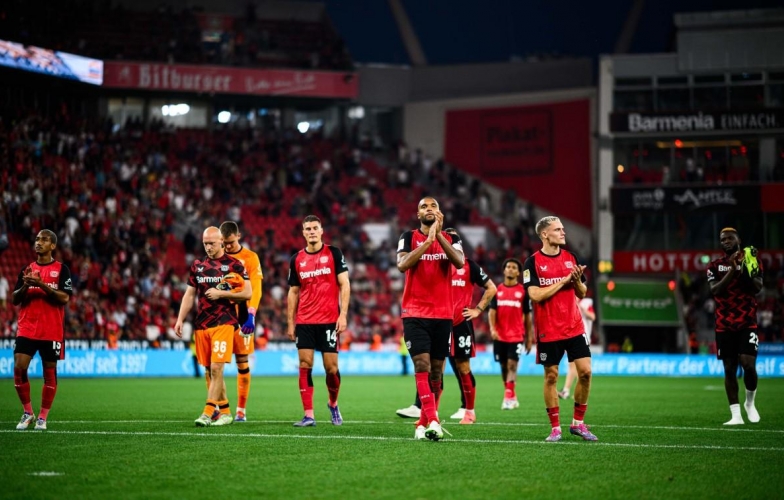 Bayer Leverkusen mất chuỗi 35 trận bất bại tại Bundesliga