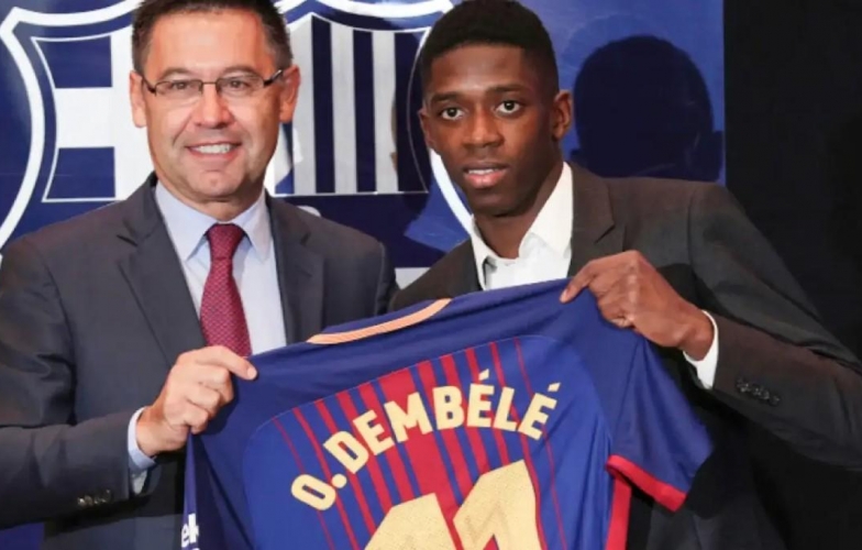 Barcelona hoàn tất khoản mua Dembele... sau 7 năm