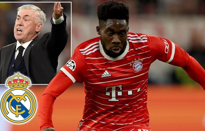 Bayern Munich từ bỏ Alphonso Davies, Real Madrid hưởng lợi