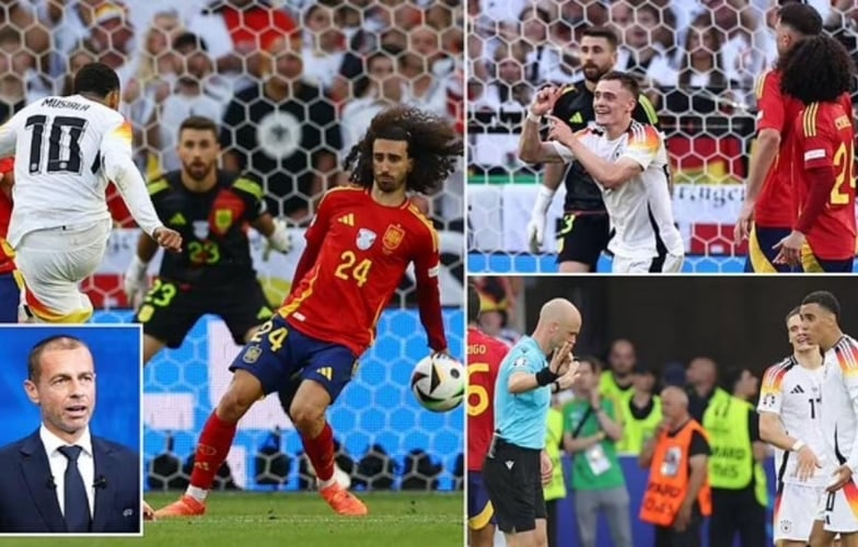 UEFA thừa nhận pha bóng của Cucurella trước Đức tại Euro 2024 là penalty