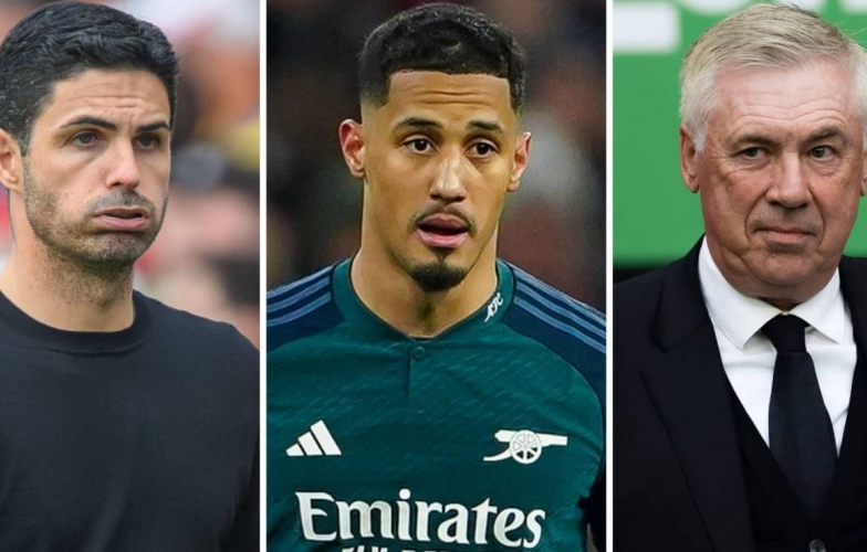 Arsenal nói thẳng với Real Madrid về William Saliba