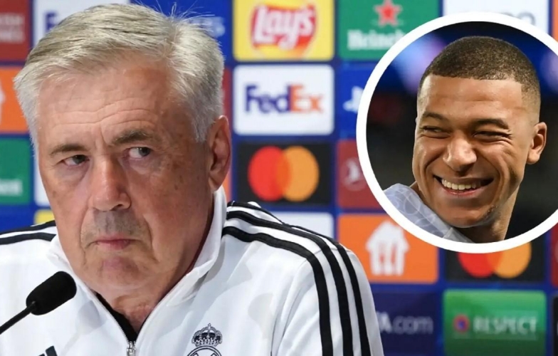 Ancelotti: 'Real Madrid sẽ thắng mà không cần Mbappe'